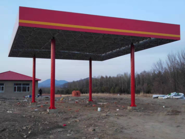 昭通加油站网架